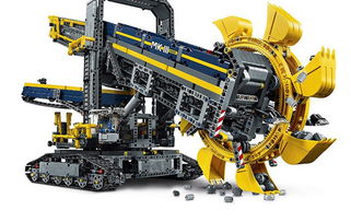 乐高lego机械组系列 大型斗轮式挖掘机42055 邮乐网